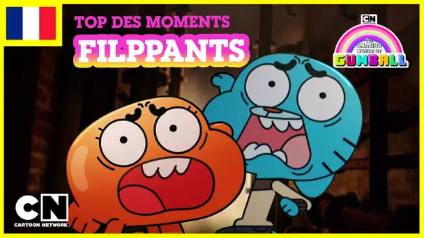 Le Monde Incroyable de Gumball en français 🇫🇷 |  Top des moments flippants