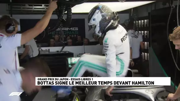 Essais libres 1: Bottas meilleur temps