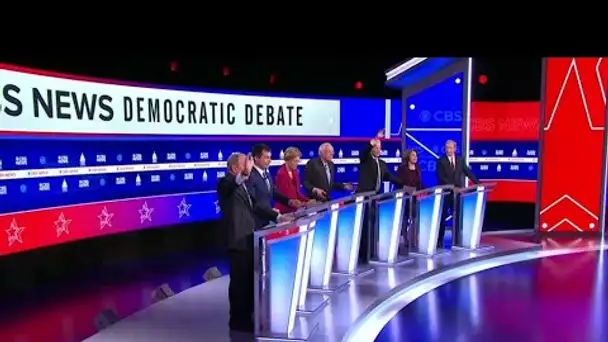 Débat démocrate : attaques en règle contre le favori Bernie Sanders et sa "révolution"