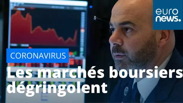 Le Coronavirus enfonce un peu plus les marchés boursiers