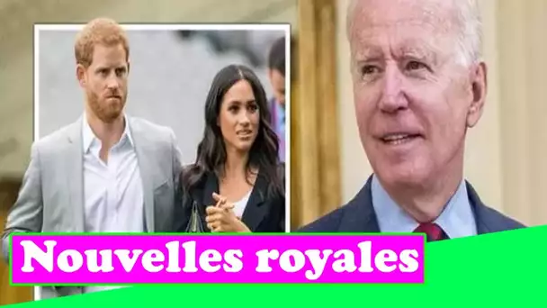 Famille royale EN DIRECT: Biden a maintenant mis en garde contre Meghan et Harry après que Obamas a