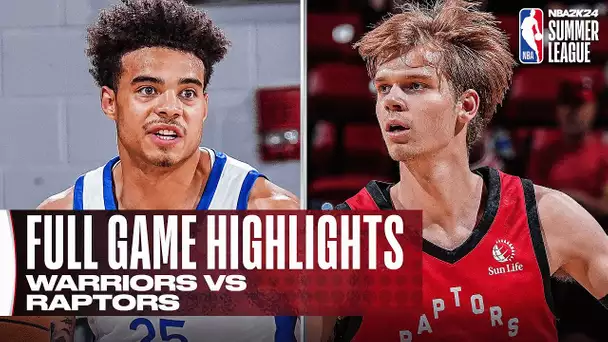 WARRIORS vs RAPTORS | NBA SUMMER LEAGUE | FULL GAME HIGHLIGHTS