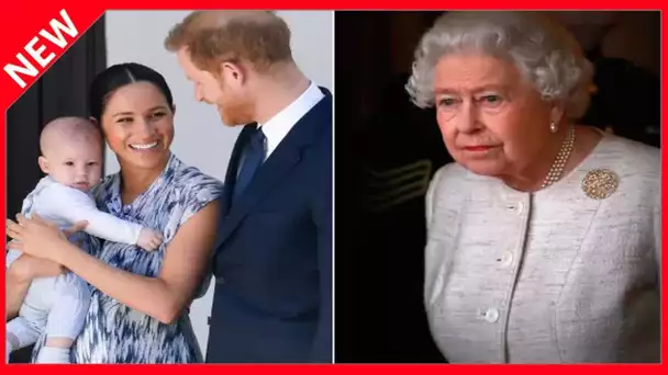 ✅  Meghan Markle et Harry privent la reine de son arrière petit-fils : quand reverra-t-elle Archie ?