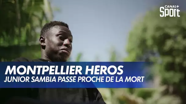 Junior Sambia raconte les 5 jours où il a été plongé dans le coma - Montpellier Héros