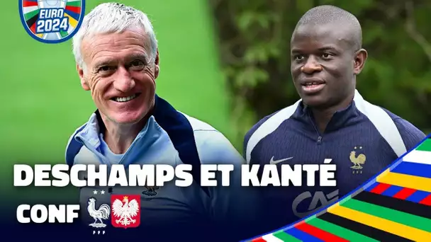 Suivez la conférence de presse des Bleus avec Didier Deschamps et N'Golo Kanté