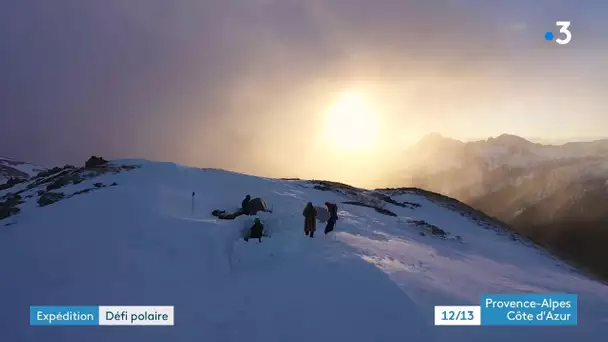 Isola 2000 : entraînement Défi polaire