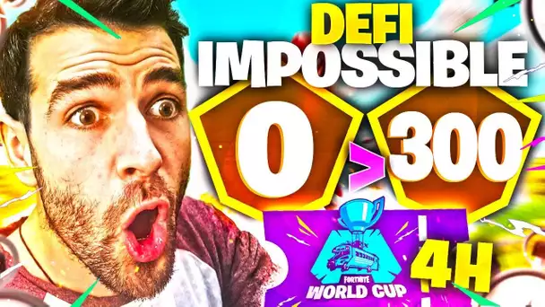 DEFI IMPOSSIBLE : DE 0 à 300 POINTS EN 4 HEURES POUR LA WORLD CUP !!