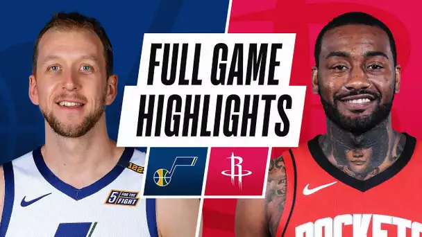 JAZZ at ROCKETS | FULL GAME HIGHLIGHTS | April 21, 2021