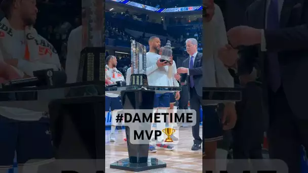 Damian Lillard Is Your 2024 #KiaAllStarMVP! 🏆🔥| #Shorts