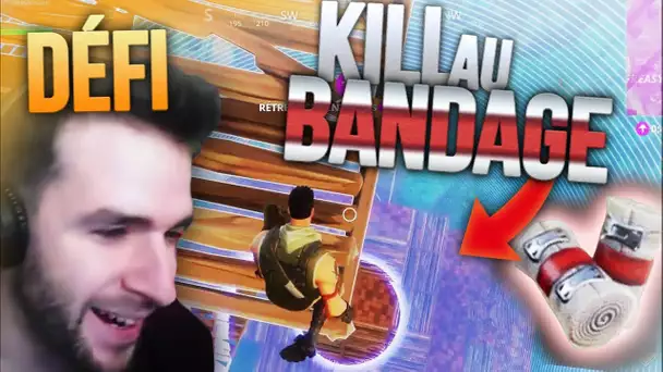 🥇 DÉFI WTF : KILL AU BANDAGE + BASE DANS LE CIEL ! Top1 Fortnite Skyyart fr