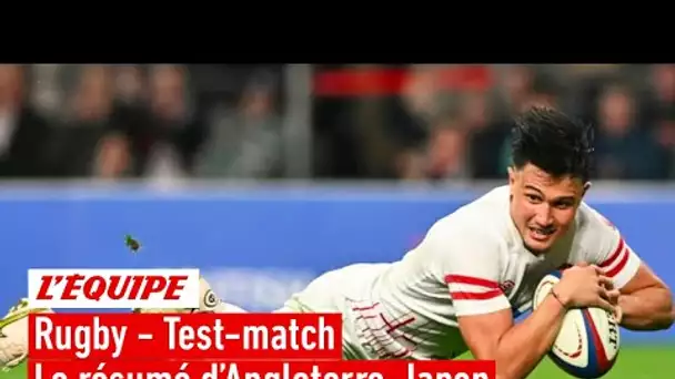 Rugby - Test-match : L'Angleterre se ressaisit et étrille le Japon