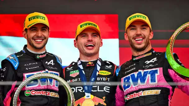 Grand Prix du Brésil : les Français Ocon et Gasly sur le podium, victoire de Verstappen !