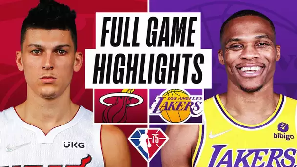 HEAT at LAKERS | FULL GAME HIGHLIGHTS | November 10, 2021