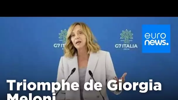 Le sommet du G7 en Italie : un succès pour Giorgia Meloni ?