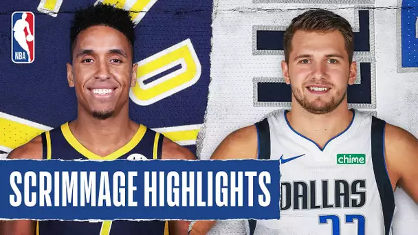 PACERS at MAVERICKS | SCRIMMAGE HIGHLIGHTS | July 26, 2020