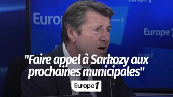 Les Républicains : Christian Estrosi propose de "faire appel à Nicolas Sarkozy" jusqu'aux municip…