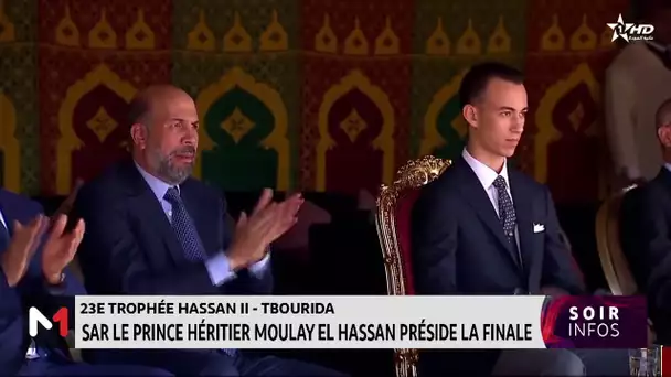 23è Trophée Hassan II - Tbourida : SAR le Prince Héritier Moulay El Hassan préside la finale