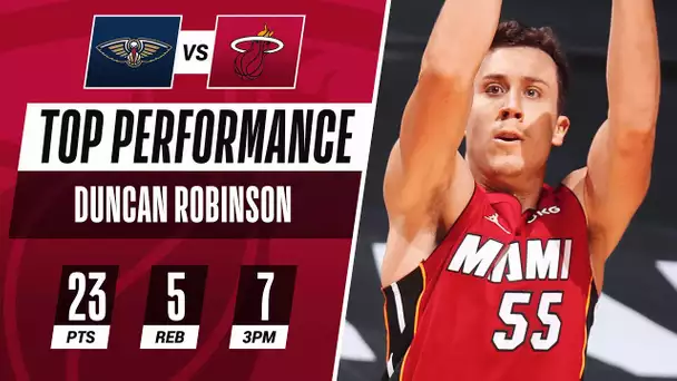 Duncan Robinson TIES #NBAXmas RECORD With 7 3PM!