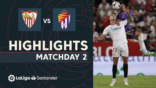 Resumen de Sevilla FC vs Real Valladolid (1-1)