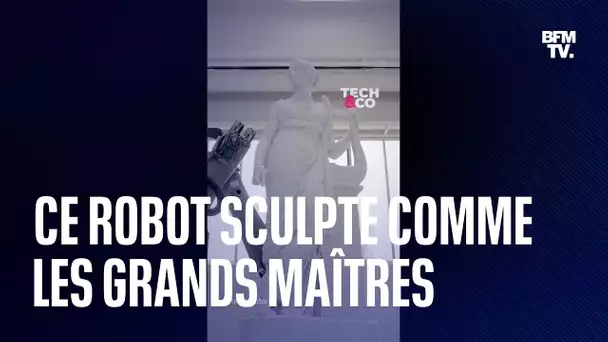 Ce robot sculpte aussi bien que les grands maîtres