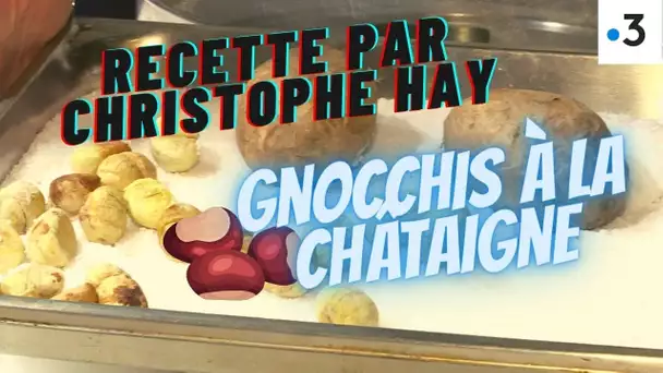 Recette de cuisine à base de châtaigne avec le chef Christophe Hay