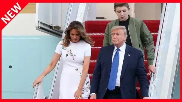 ✅  Melania Trump : son fils Barron embourbé malgré lui dans une polémique