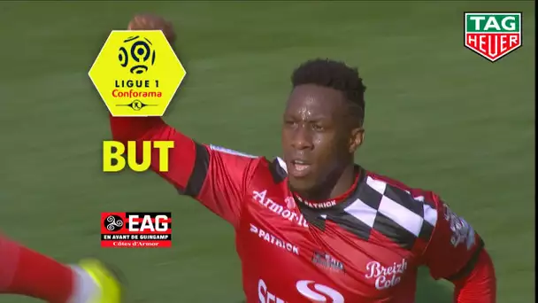 But Yeni NGBAKOTO (56') / EA Guingamp - Olympique de Marseille (1-3)  (EAG-OM)/ 2018-19