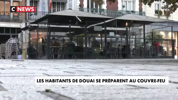 Douai : les habitants se préparent au couvre-feu