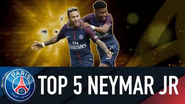 TOP 5 NEYMAR JR : SES 5 PLUS BEAUX BUTS DU QUADRUPLE 2017-2018