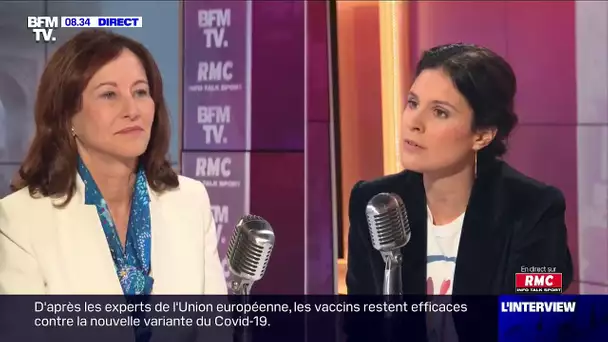 Ségolène Royal face à Apolline de Malherbe sur RMC et BFMTV