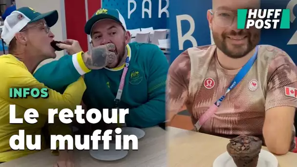 Les athlètes paralympiques découvrent le village (et se ruent sur les fameux muffins)