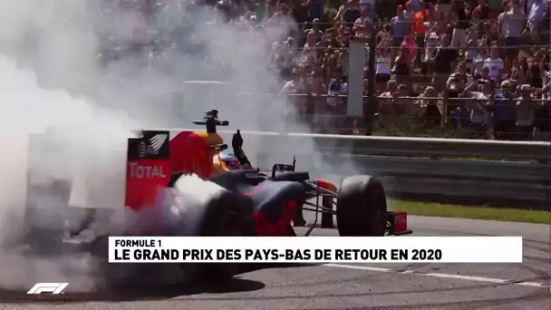 Le grand prix des Pays-Bas de retour en 2020