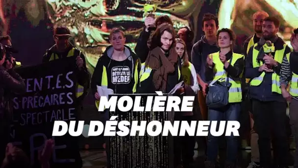 "Molières 2019": Des gilets jaunes perturbent la soirée