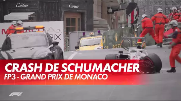 Plus de peur que de mal pour Mick Schumacher après cet énorme crash