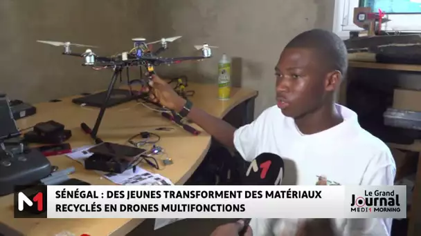 Sénégal : transformer les matériaux recyclés en drones multifonctions