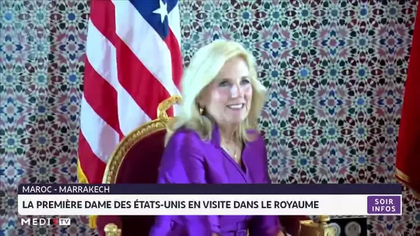 La première dame des Etats-Unis en visite dans le Royaume