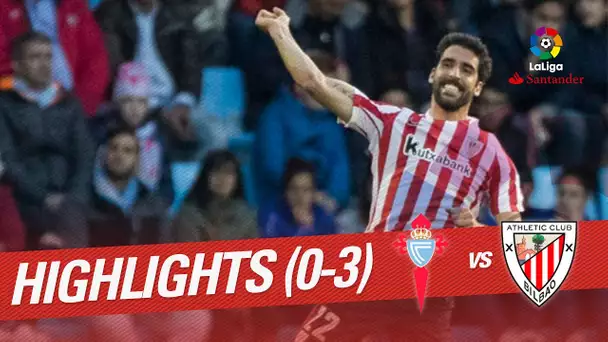 Resumen de RC Celta vs Athletic Club (0-3)