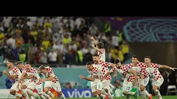 Mondial 2022 : la Croatie qualifiée pour les demi-finales après sa victoire sur le Brésil