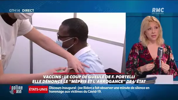 Vaccins: la maire Florence Portelli dénonce le "mépris et l'arrogance" de l'Etat sur RMC