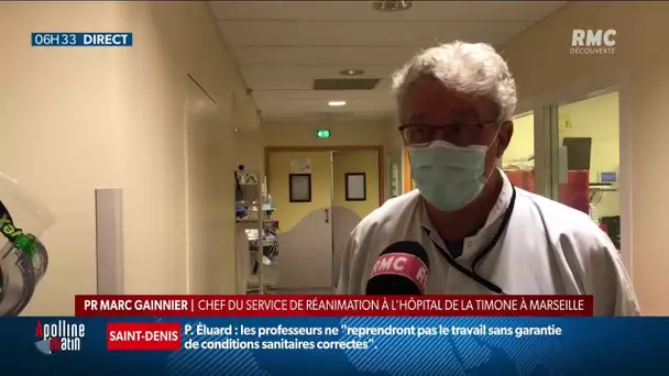 Covid-19: les hôpitaux de Marseille obligés de se réorganiser face à l’afflux de patients