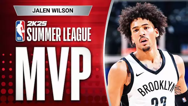 Best of Jalen Wilson 🏆 The NBA 2K25 Summer League MVP!