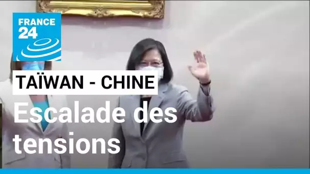 Taïwan : "la Chine a décidé de choisir l'escalade" après la visite de Nancy Pelosi • FRANCE 24