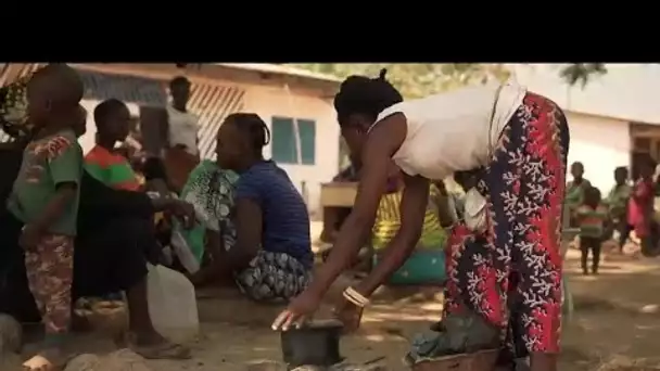 Le quotidien précaire des déplacés en Centrafrique