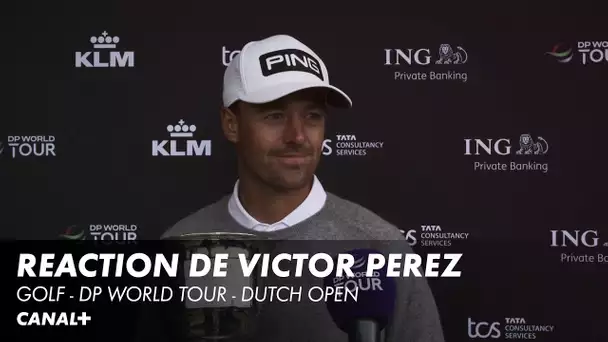 Réaction de Perez après sa victoire aux Pays-Bas - Golf - DP World Tour - Dutch Open