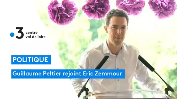 Politique : Guillaume Peltier soutien officiellement Eric Zemmour