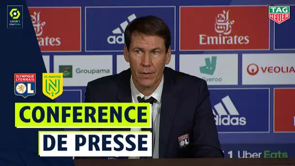 Conférence de presse OLYMPIQUE LYONNAIS - FC NANTES (3-0)  / 2020/2021