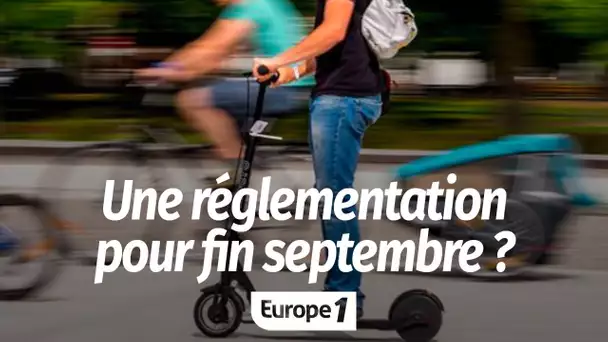 Trottinettes électriques : une réglementation "pour la fin du mois de septembre"