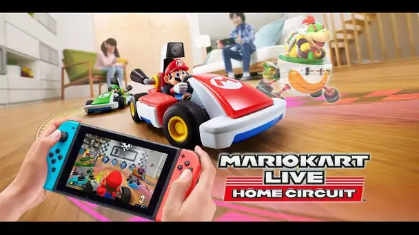 Grâce à la réalité augmentée, Mario Kart s'invite dans votre salon