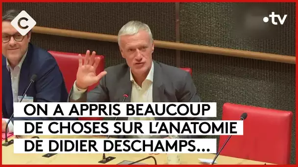 Didier Deschamps reçu par les députés… et ça change de Clairefontaine - L’ABC - C à Vous -02/11/2023