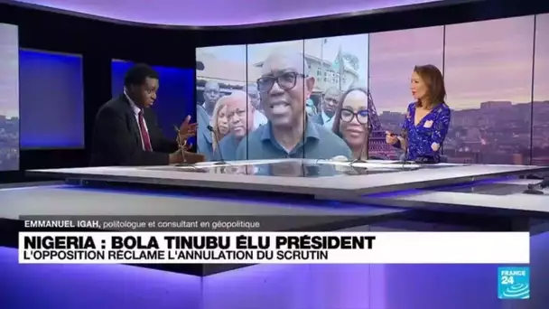 Nigeria: "L'élection de Bola Tinubu est une déception pour la jeunesse" • FRANCE 24